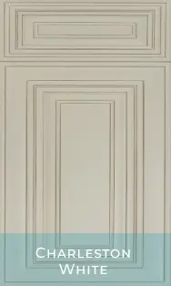 Charleston White Cabinet Door