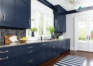Blue Cabinets