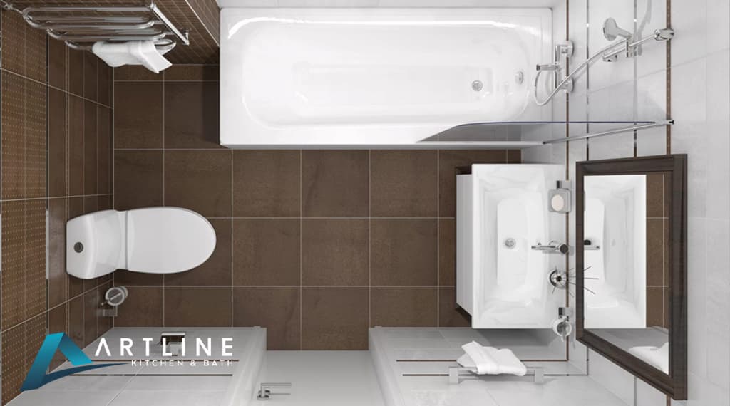 Choosing The Right Layout For Bathroom Remodeling