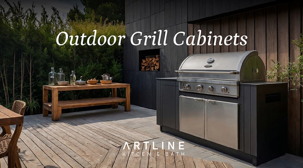 Outdoor Grill Cabinets